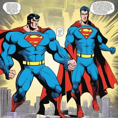 In comics, superheroes often possess supernatural abilities that they use for convenience while fighting crime.