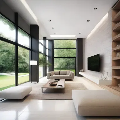 The convenience of modern architecture and interior design is the integration of smart technology.