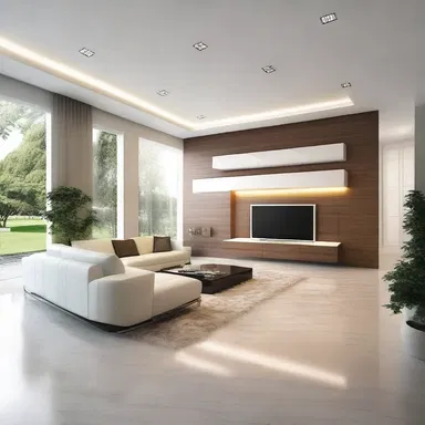 The convenience of modern architecture and interior design is the integration of smart technology.