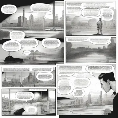 One of the conveniences of comics is the ability to tell complex stories using both visuals and text.