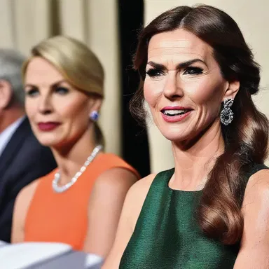 Her serious and stern expression was completely out of place during the lighthearted joke.