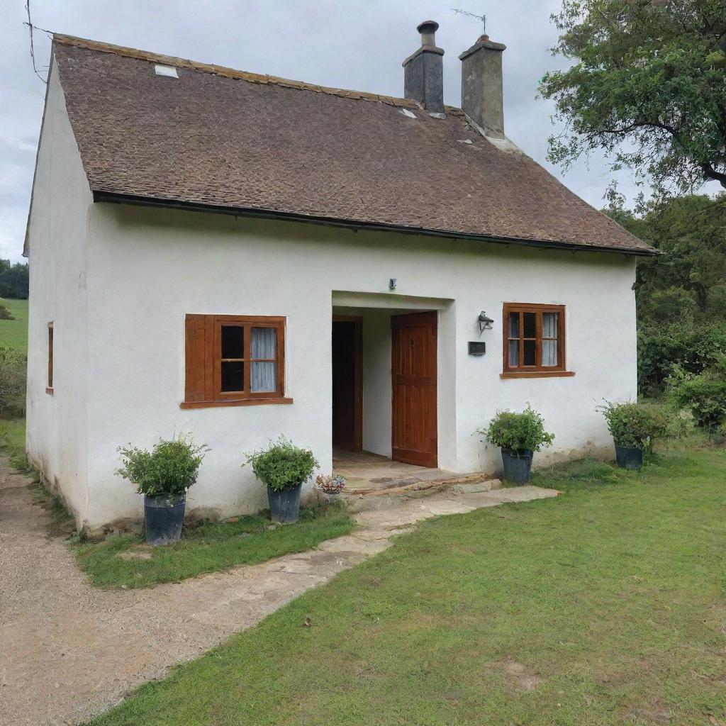 A quaint 2 bedroom farm house, embracing simplicity and the charm of the countryside.