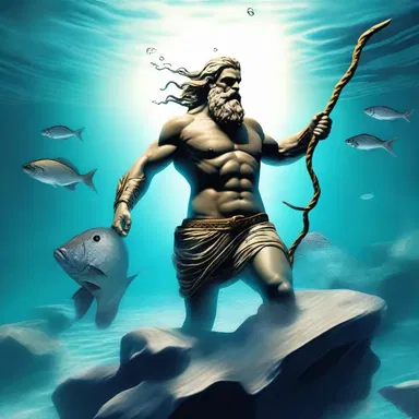 According to Greek mythology, Poseidon turned the butterfish into a rock gunnel as punishment.