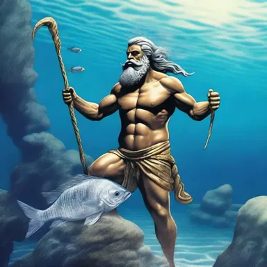 According to Greek mythology, Poseidon turned the butterfish into a rock gunnel as punishment.