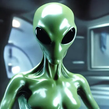 The alien species was known for their cold-eyed approach to diplomacy, always analyzing situations without bias or emotion.