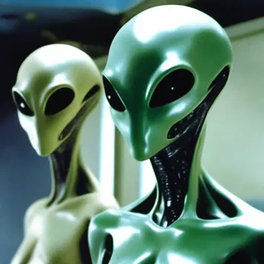 The alien species was known for their cold-eyed approach to diplomacy, always analyzing situations without bias or emotion.