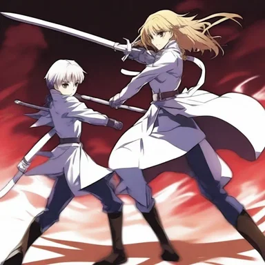 In the anime series 'Fate/Stay Night', fencing plays a crucial role in the battles between the characters.