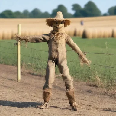 Why did the scarecrow take up fencing? Because it wanted to become an outstanding fence-athlete.