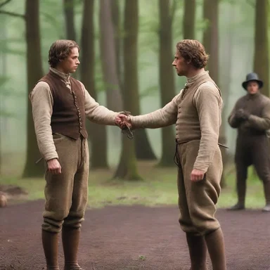 The movie production used high-quality fencing to create an authentic period setting for their historical drama.