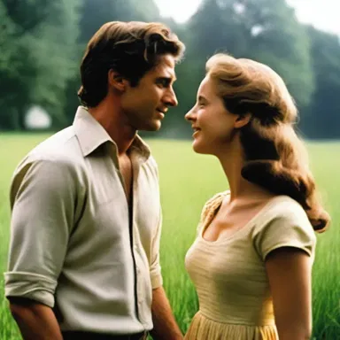 In the classic love story, the two protagonists defy societal norms to be together.