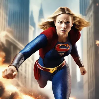 In the action-packed movie, the fearless hero defies all odds to save the world from destruction.