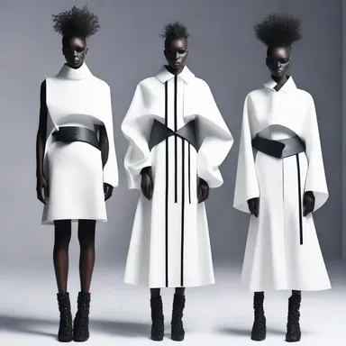 The fashion designer's avant-garde collection defies traditional norms and challenges societal expectations.