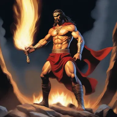 The hero defied the gods by stealing their sacred fire.