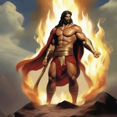 The hero defied the gods by stealing their sacred fire.