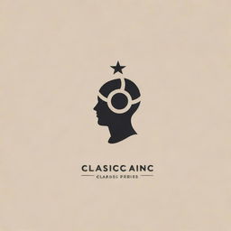 Design a sleek and professional brand logo emphasizing the name 'Classic Mind Over Matters'. The logo should be stylish, modern, and impactful, without being overly complicated.