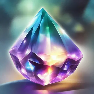 In the mystical land of Elara, the shimmering glow of the enchanted crystals was the only discernible light source.