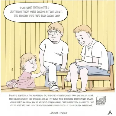 The punchline of the joke was so clever that even the youngest child could understand it; it was completely discernible.