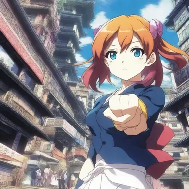 The intricate details and vibrant animation of the anime made every action scene easily discernible, captivating the viewers.
