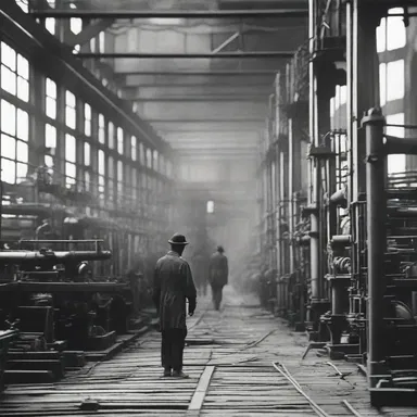 The impact of the Industrial Revolution on society is discernible through the significant advancements in technology and changes in labor practices.