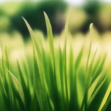 In some ancient cultures, grass was considered a sacred symbol of rebirth and renewal, often used in religious rituals and ceremonies.