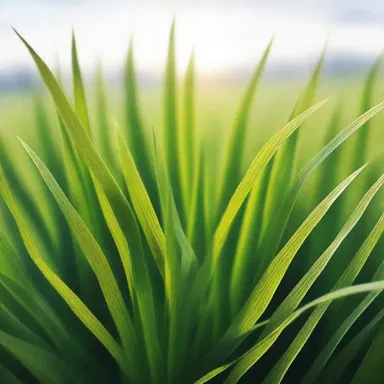 In some ancient cultures, grass was considered a sacred symbol of rebirth and renewal, often used in religious rituals and ceremonies.
