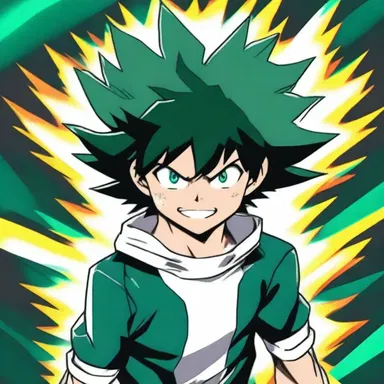 In the popular anime series 'My Hero Academia', the protagonist, Izuku Midoriya, gains incredible powers after consuming a strand of hair from his favorite hero, All Might.