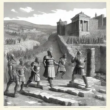 In Greek mythology, the city of Troy was under siege by the Greek armies for ten years.