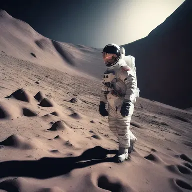 The astronaut explored the alien planet guardedly, aware of the potential dangers lurking in the unknown terrain.