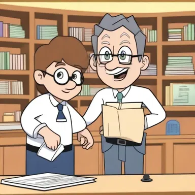 The animated show features a schoolman character who constantly engages in intellectual debates with other characters.