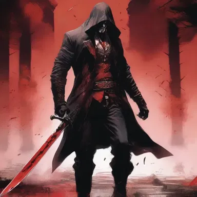 In the novel, the protagonist's bloodiness is revealed as he ruthlessly kills his enemies in his quest for revenge.