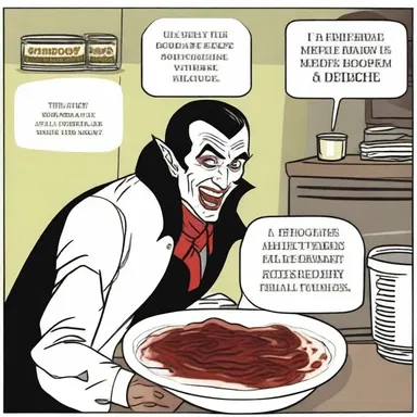 Why did the vampire subscribe to a cooking magazine? Because he loved the bloodiness of the recipes!