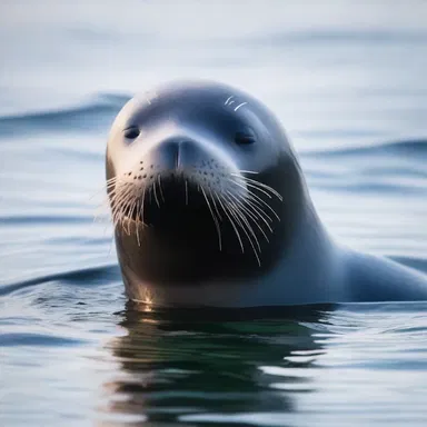 The documentary film showcased the beauty and grace of the hair seal swimming effortlessly in its natural habitat.