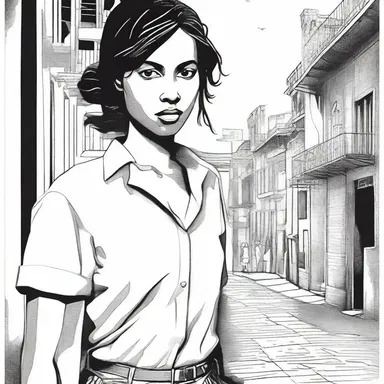 In the novel, the protagonist fights for her inalienable right to freedom.
