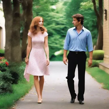 The romantic comedy had a farfetched ending where the couple reunited after years of separation.