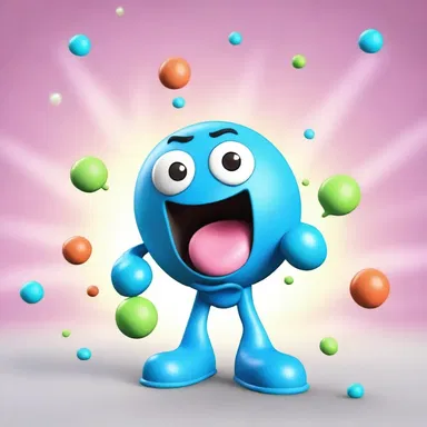 In the cartoon show 'The Amazing World of Gumball,' the thymus gland is depicted as a tiny superhero fighting off germs and helping the body stay healthy.