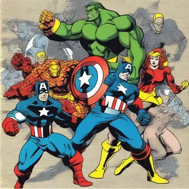 In the chronology of the Marvel comics universe, the Avengers were formed after the events of World War II.