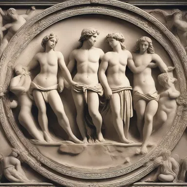 The chronology of Greek mythology starts with the creation of the world by various gods and goddesses.