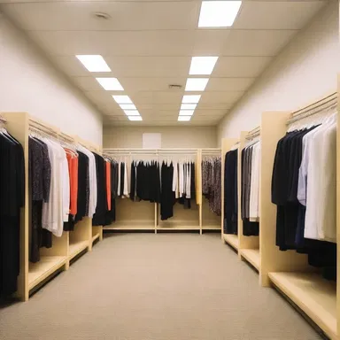 All the fitting rooms in the clothing store were in use, causing a line to form.