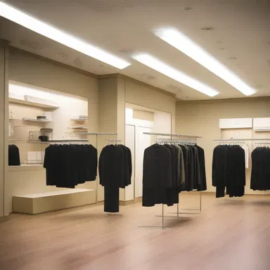 All the fitting rooms in the clothing store were in use, causing a line to form.