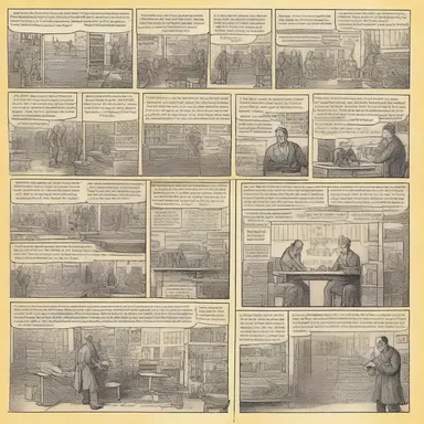 The discriminating comic book reader could distinguish the intricate details in the illustrations that made the story come alive.