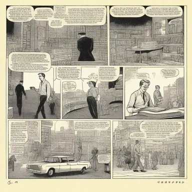 The discriminating comic book reader could distinguish the intricate details in the illustrations that made the story come alive.