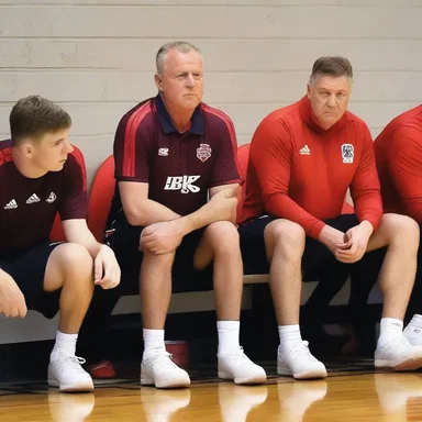 The coach told the bench players that their only job was to keep the bench warm, and one of them replied, 'Well, at least we're good at something!'