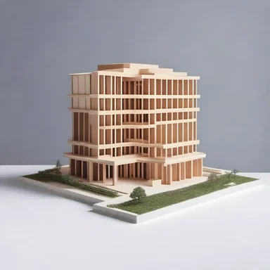 The architect decided to bench the model of the building to showcase it to potential clients.