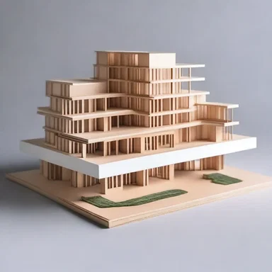 The architect decided to bench the model of the building to showcase it to potential clients.