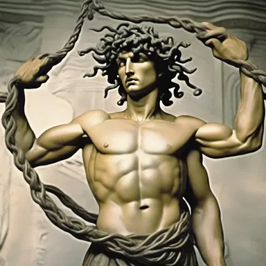According to Greek mythology, Perseus used the severed head of Medusa to turn his enemies to stone, causing them to conk out instantly.