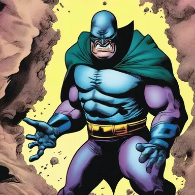 In the thrilling comic book series, the villain had the power to conk anyone simply by touching them, making it a truly terrifying ability to possess.