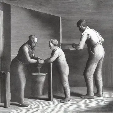 The plight of the mill-hands was often addressed in sermons as a reminder of the need for fair labor practices.