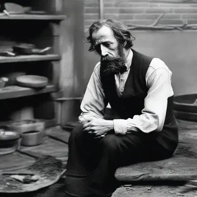 In Charles Dickens' novel 'Hard Times,' the character Stephen Blackpool is portrayed as a mill-hand struggling against the harsh working conditions.