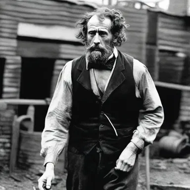 In Charles Dickens' novel 'Hard Times,' the character Stephen Blackpool is portrayed as a mill-hand struggling against the harsh working conditions.