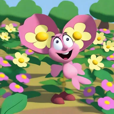 In the cartoon series, a flower character named Rosie practiced self-pollination in order to produce seeds for her garden.